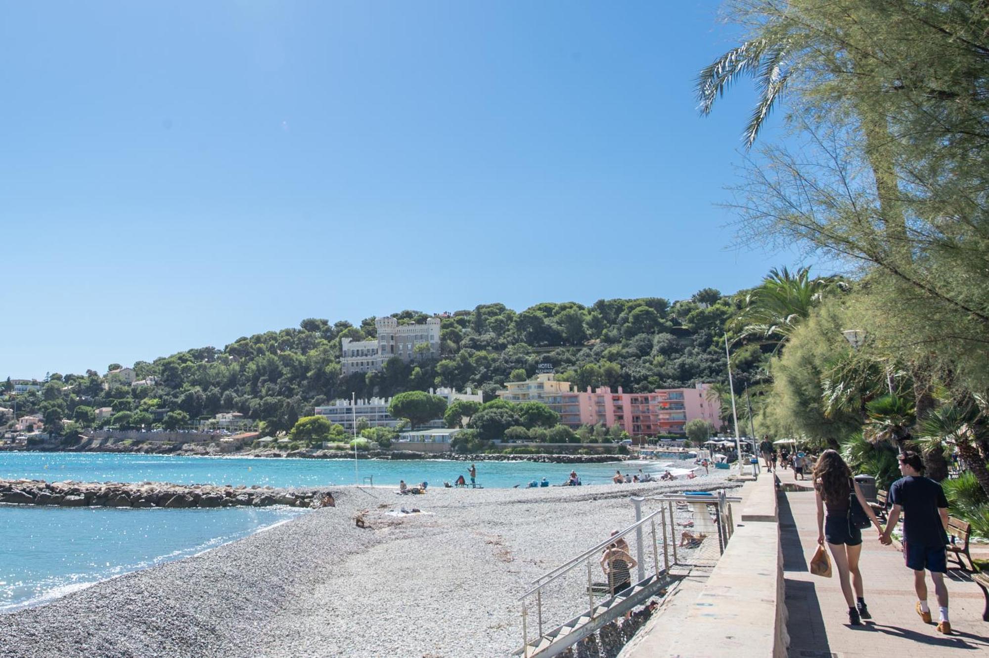 Aiglon - Agreable 2 Pieces - 50 M Du Bord De Mer Apartment Roquebrune-Cap-Martin Exterior foto